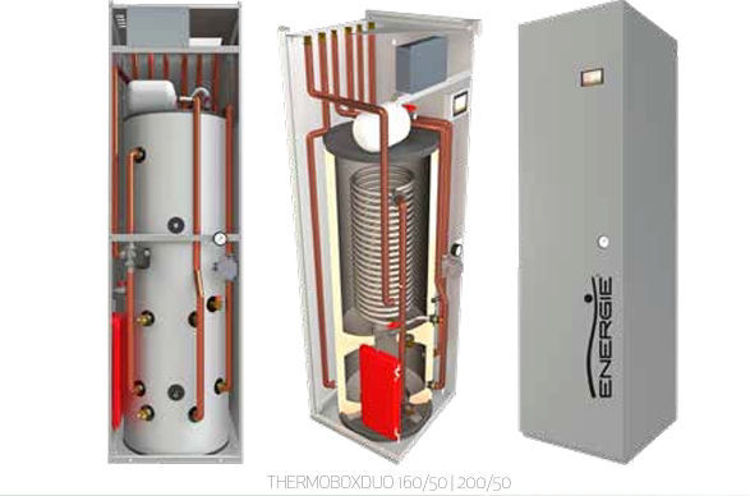 Imagem de UNIDADE INTERIOR PARA BOMBA DE CALOR AQUAPURA THERMOBOX-DUO  (AQS+INÉRCIA)